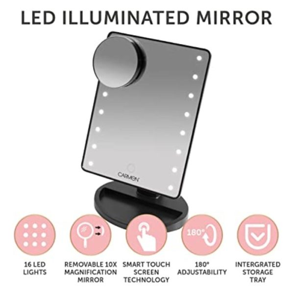 Carmen C85020N LED Illuminating Mirror - Image 2