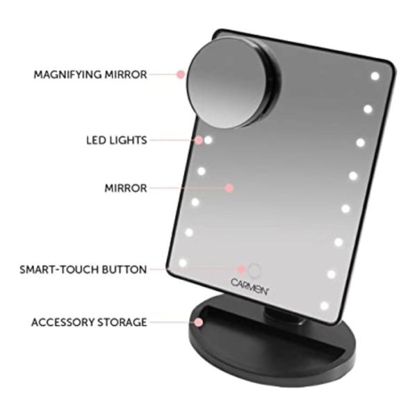 Carmen C85020N LED Illuminating Mirror - Image 4