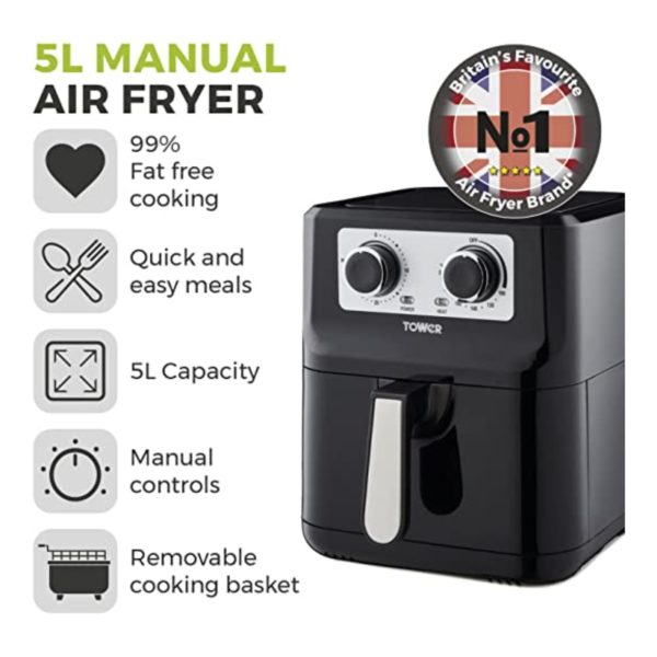 Tower T17090 5Litre Air Fryer