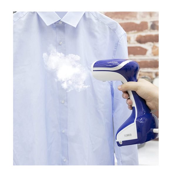 Tower T22014BLU Ceraglide Garment Steamer Blue - Image 3