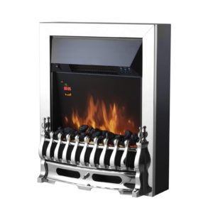 Warmlite WL45048 2000w Whitby Chrome Electric Fire Inset Warmlite WL45048 2000w Whitby Chrome Electric Fire Inset