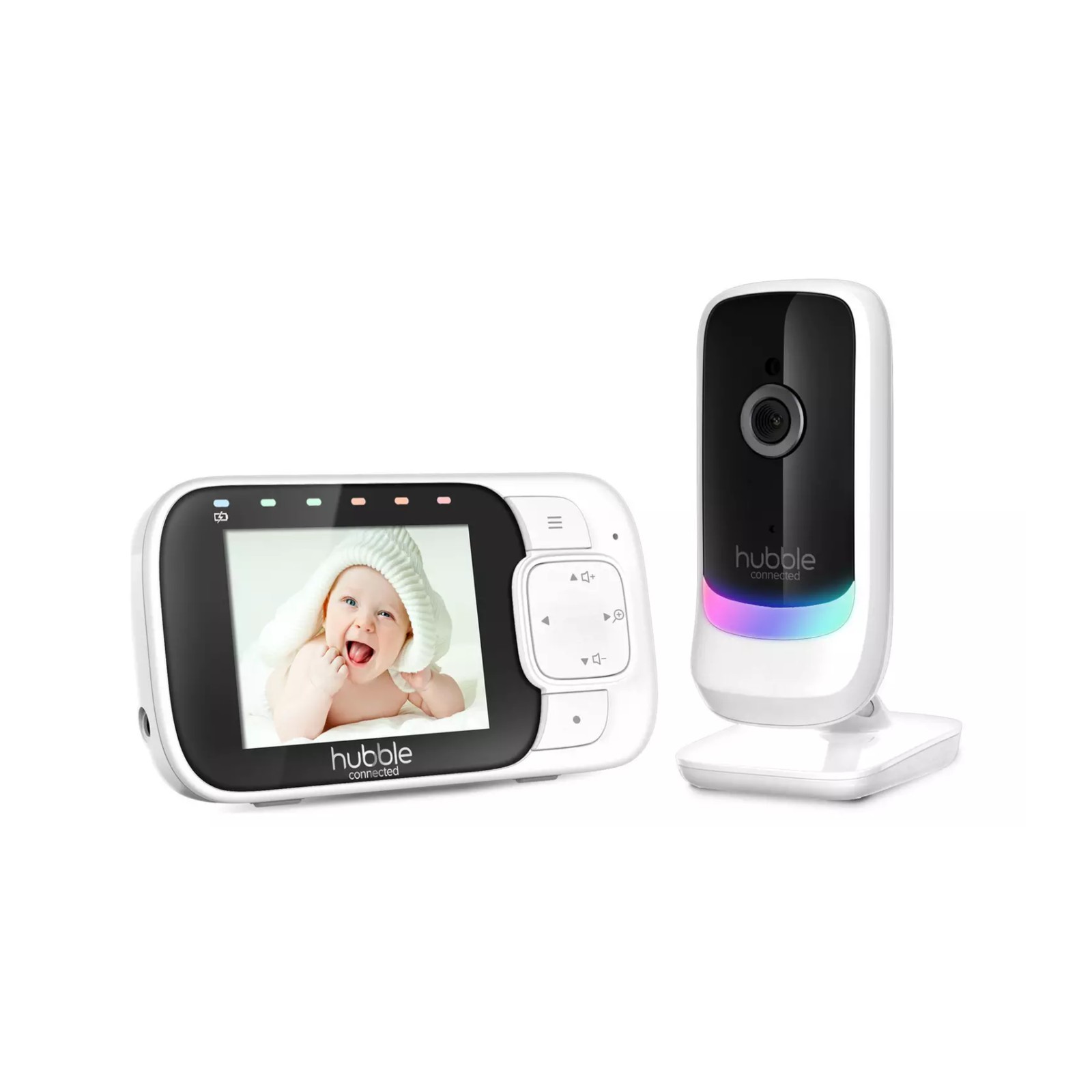 Hubble Nursery View Glow 2.8″ Video Baby Monitor With Night Light Video Baby Monitor
