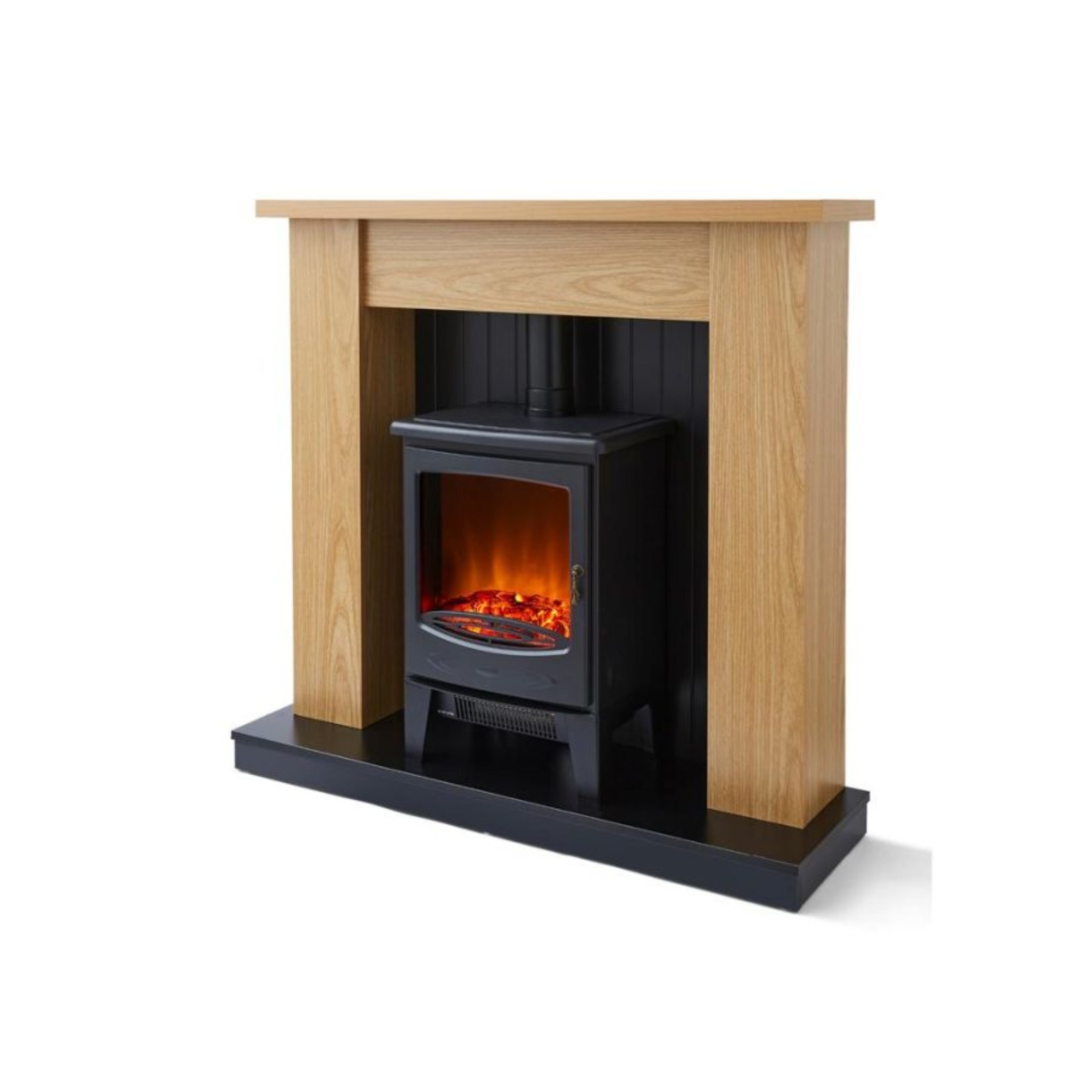 Warmlite WL45043 1.85KW Cambridge Stove Fireplace Suite