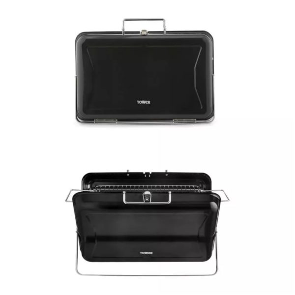 Tower T978516BLK Day Tripper Briefcase BBQ Black