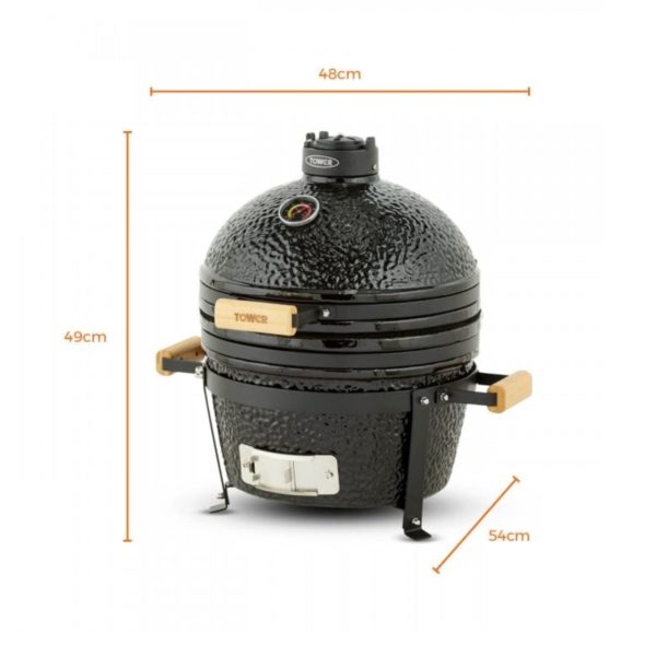 Tower T978531 Kamado Maxi Ceramic BBQ - Image 3