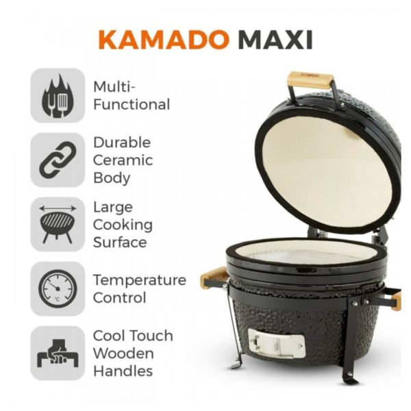 Tower T978531 Kamado Maxi Ceramic BBQ - Image 2
