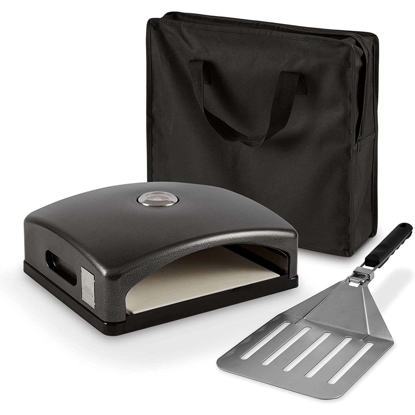 Tower T978517 Pizzazz Pizza Oven with Paddle and Carry Bag
