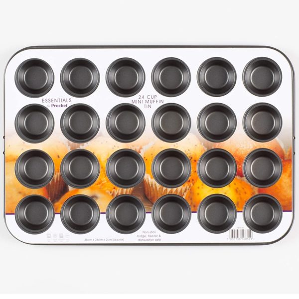 Prochef BKW103424 Mini Muffin Tray