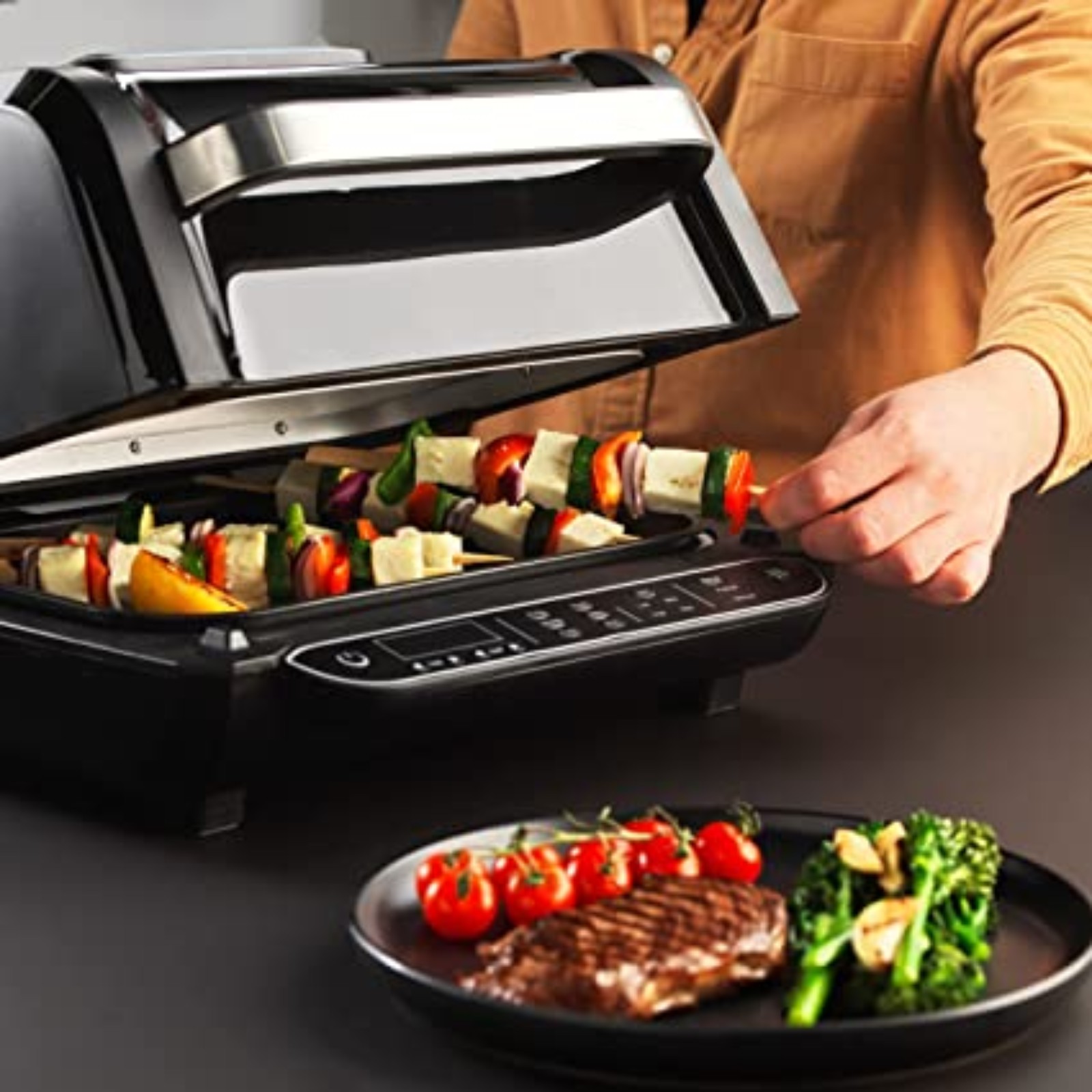 No Need to turn oven on, The Salter Aero Grill does it all - Salter