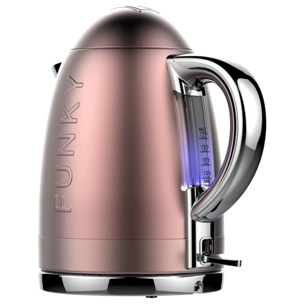 The Funky Appliance Company FK-01-ROSEGOLD ,Rose Gold Funky Kettle 1.7Litre