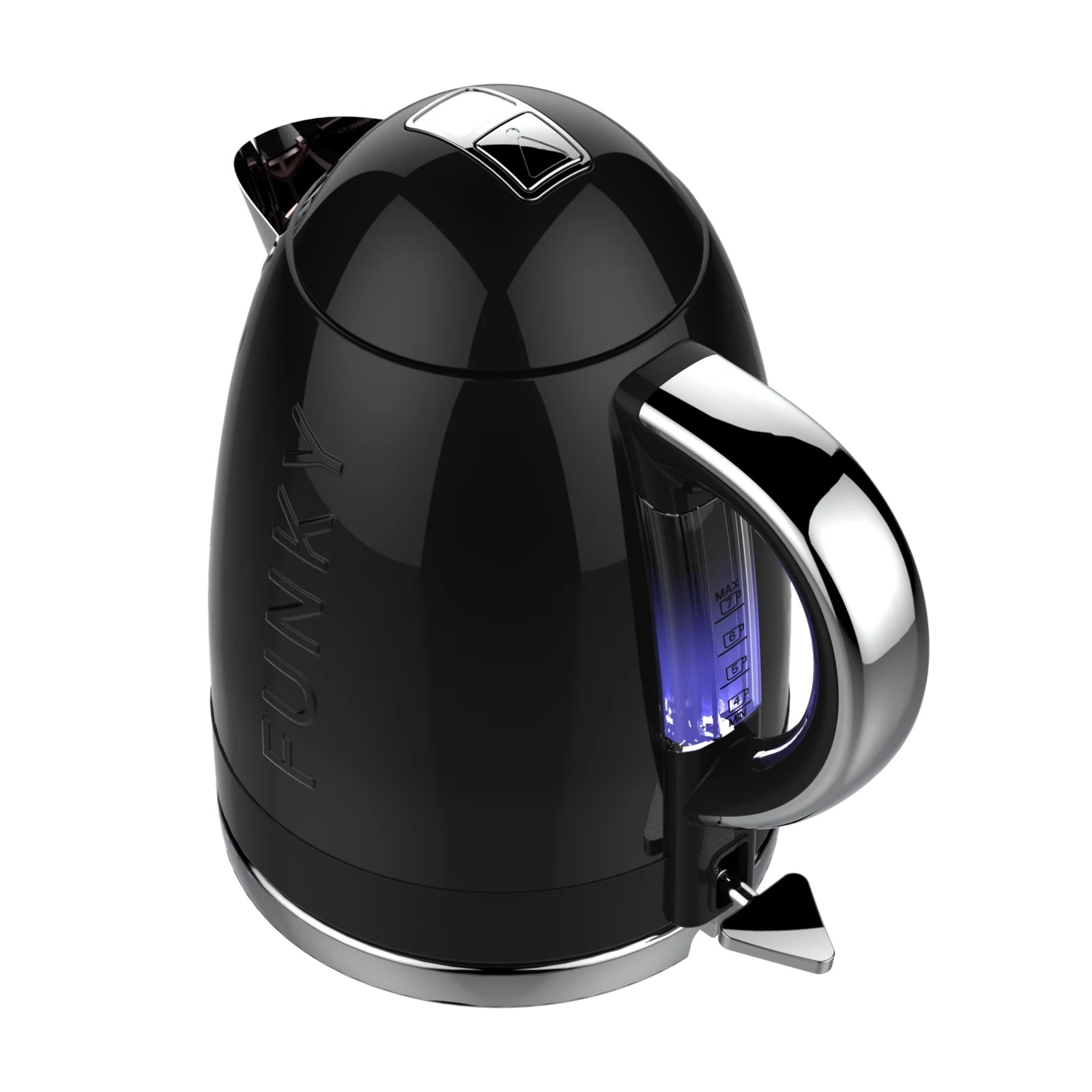 The Funky Appliance Company FK-01-BLACK ,Black Funky Kettle 1.7