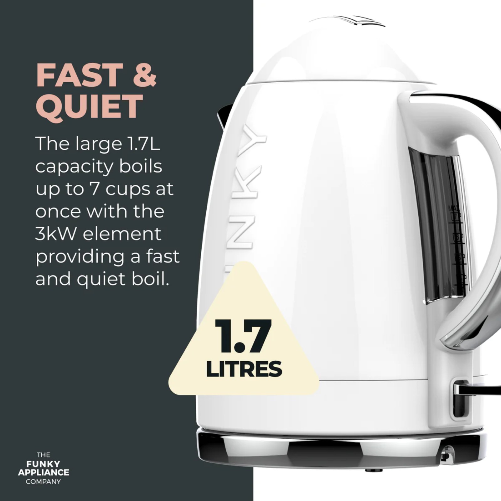 Fast best sale quiet kettle