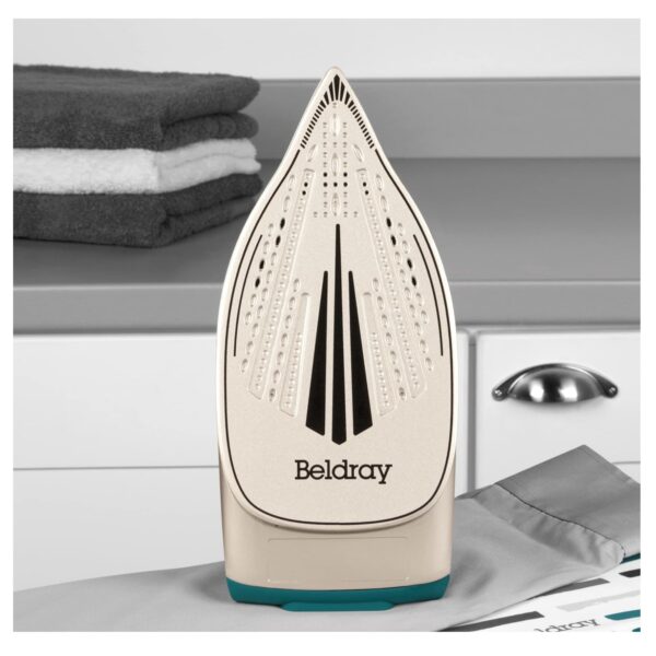 Beldray BEL01483 Mega Steam  Iron  Teal and Gold Edition