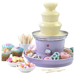 Giles And Posner EK3428GSPP Chocolate Fountain  Purple