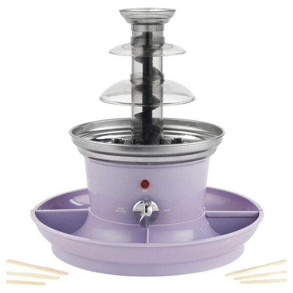 Giles And Posner EK3428GSPP Chocolate Fountain  Purple