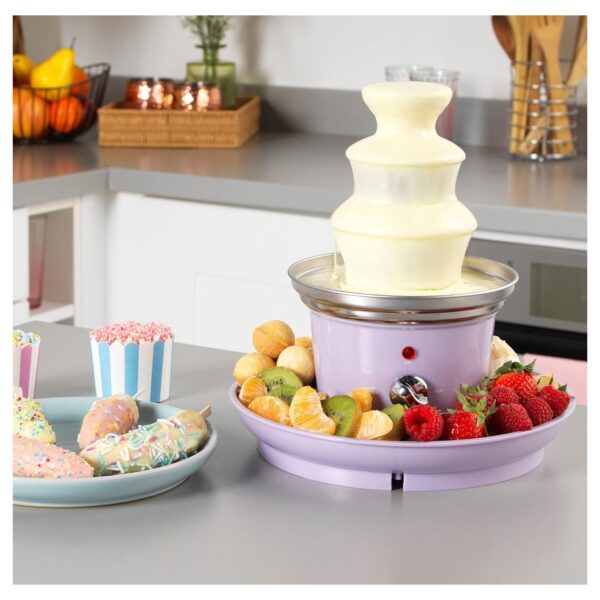 Giles And Posner EK3428GSPP Chocolate Fountain  Purple