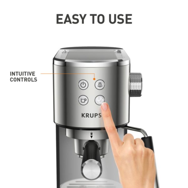 Krups XP442C40 Virtuoso Coffee Machine Stainless Steel