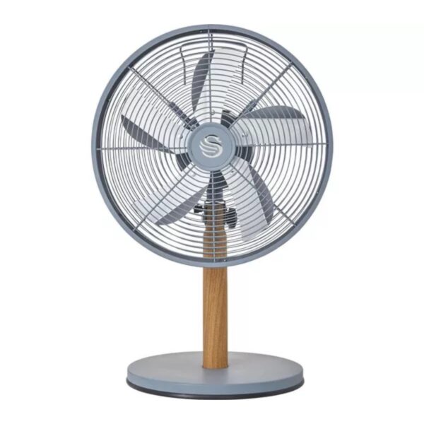 Swan Nordic 12 Inch Desk Fan Grey