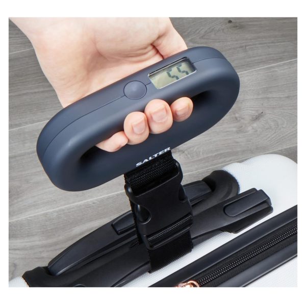 Salter 9500BKDCTMEU16 Luggage Scale  With Soft Touch Handle