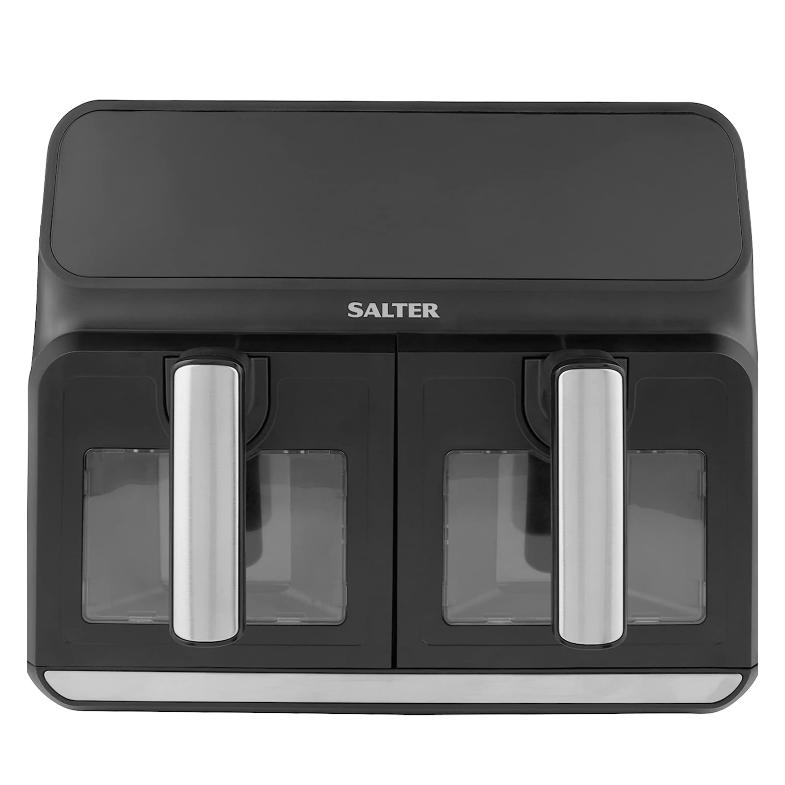 Salter EK5196GW Dual Air Fryer 7.6L With Clear Viewing Window