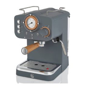 Swan SK22110GRYN Espresso Coffee Machine Nordic Grey