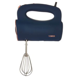 Tower T12061MNB Cavaletto Rose Gold Edition Midnight Blue Hand Mixer
