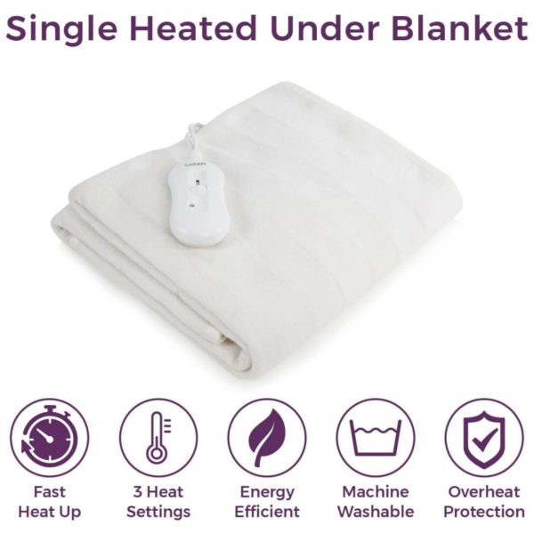 Carmen C81153 Single Heated Under Blanket - Image 2