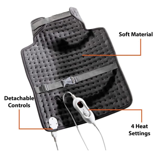 Daewoo HEA1839 Heated Neck And Back Pad - Image 2