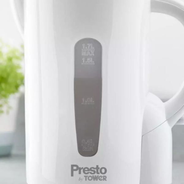 Tower PT10053WHT Presto 1.7L Kettle White - Image 2