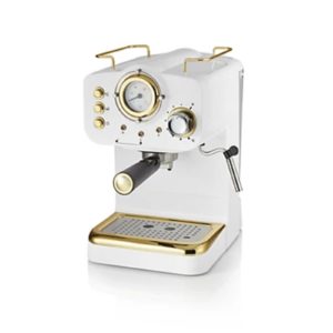 Swan SK22112WHTN Gatsby Espresso Coffee Machine White Swan Gatsby Espresso Coffee Machine White