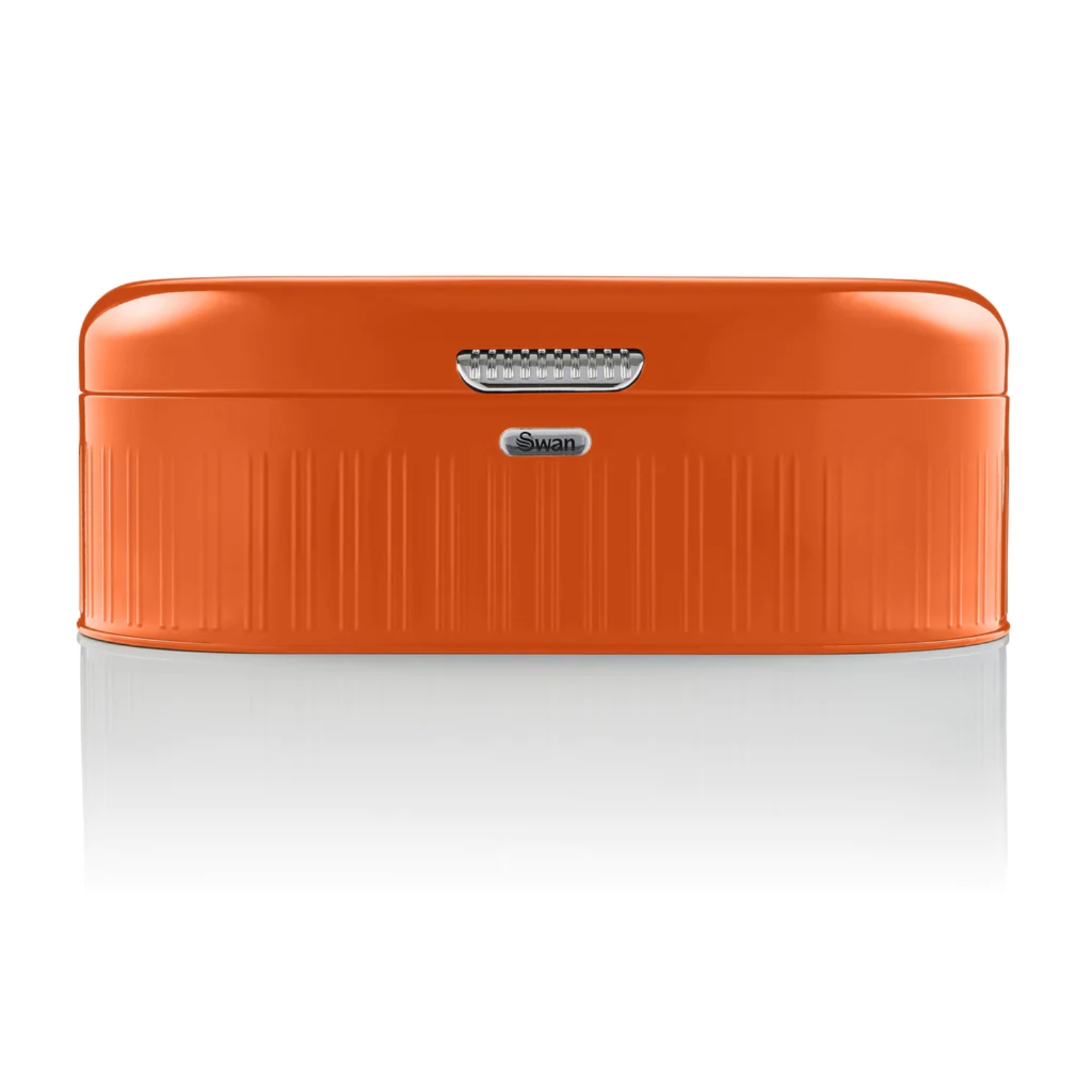Swan SWKA1014ON Retro Bread Bin Orange Kettle and Toaster Man