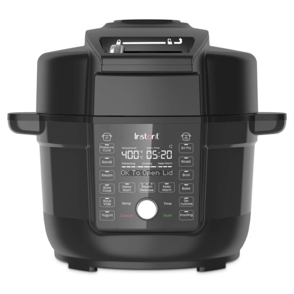 Instant 140-0068-01 Pot Crisp 6.5 Litre quart with Ultimate Lid Multi-Cooker and Air Fryer