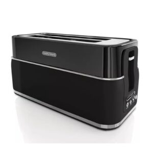 Morphy Richards 245744 Signature Opulent 2 Long Slot 4 Slice Toaster Black Morphy Richards 245744 Signature Opulent 2 Long Slot 4 Slice Toaster Black