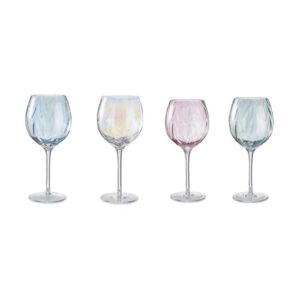 SIMPLY HOME AIS40013  WAVE 4PC GLASS GIN/WINE SET 520ML