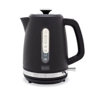 Black And Decker BXKE10071GB 1.7 Litre 3KW Rapid Boil Jug Kettle Black Black And Decker 1.7 Litre 3KW Rapid Boil Jug Kettle Black