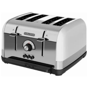 Morphy Richards 240332 Venture Retro 4 Slice Toaster White Morphy Richards Venture Retro 4 Slice Toaster