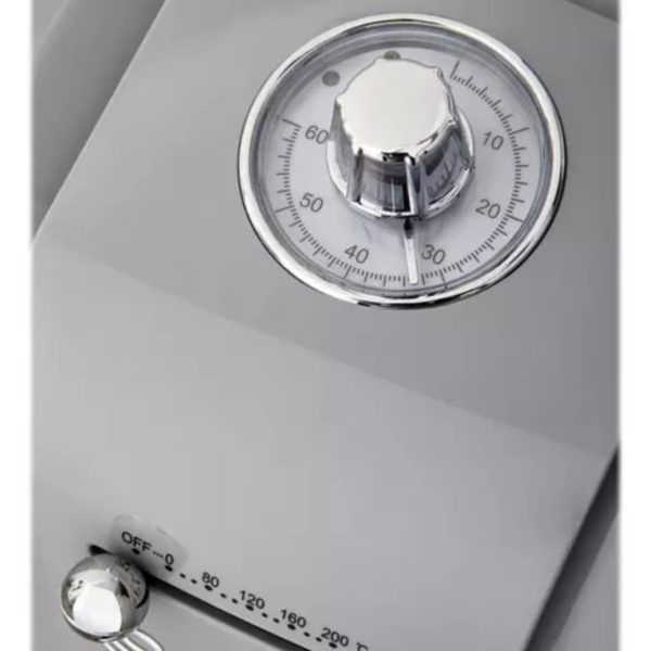 Swan Retro SD10510GRN 6L Manual Air Fryer Grey - Image 2