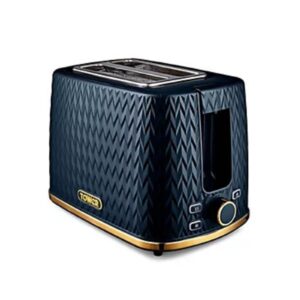 Tower T20054MNB Empire Midnight Blue 2 Slice Toaster