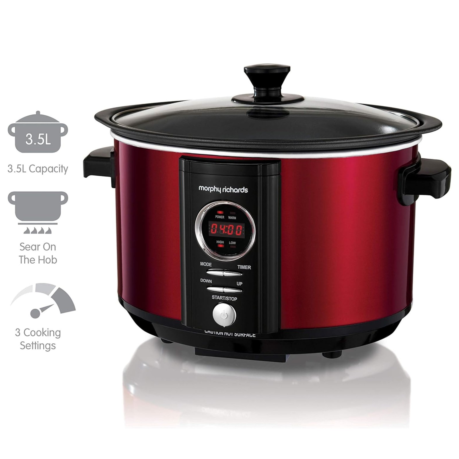 Morphy Richards 460015 Sear and Stew Digital Slow Cooker 3.5L Brand New