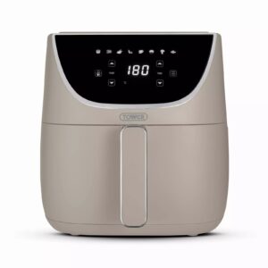Tower T17127MSH 6 Litre Digital Air Fryer Latte Tower 6 Litre Digital Air Fryer Latte