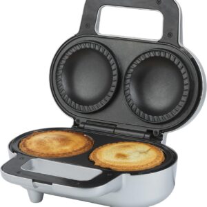 Giles and Posner EK4082G Double Deep-Filled Pie Maker Silver