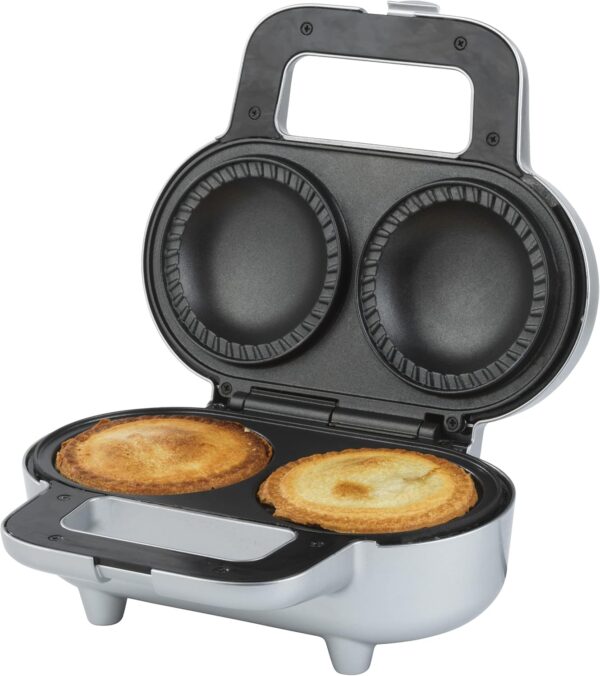 Giles and Posner EK4082G Double Deep-Filled Pie Maker Silver