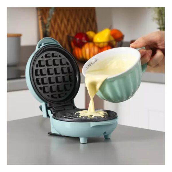 Giles And Posner EK4214GSBL Mini Waffle Maker Blue