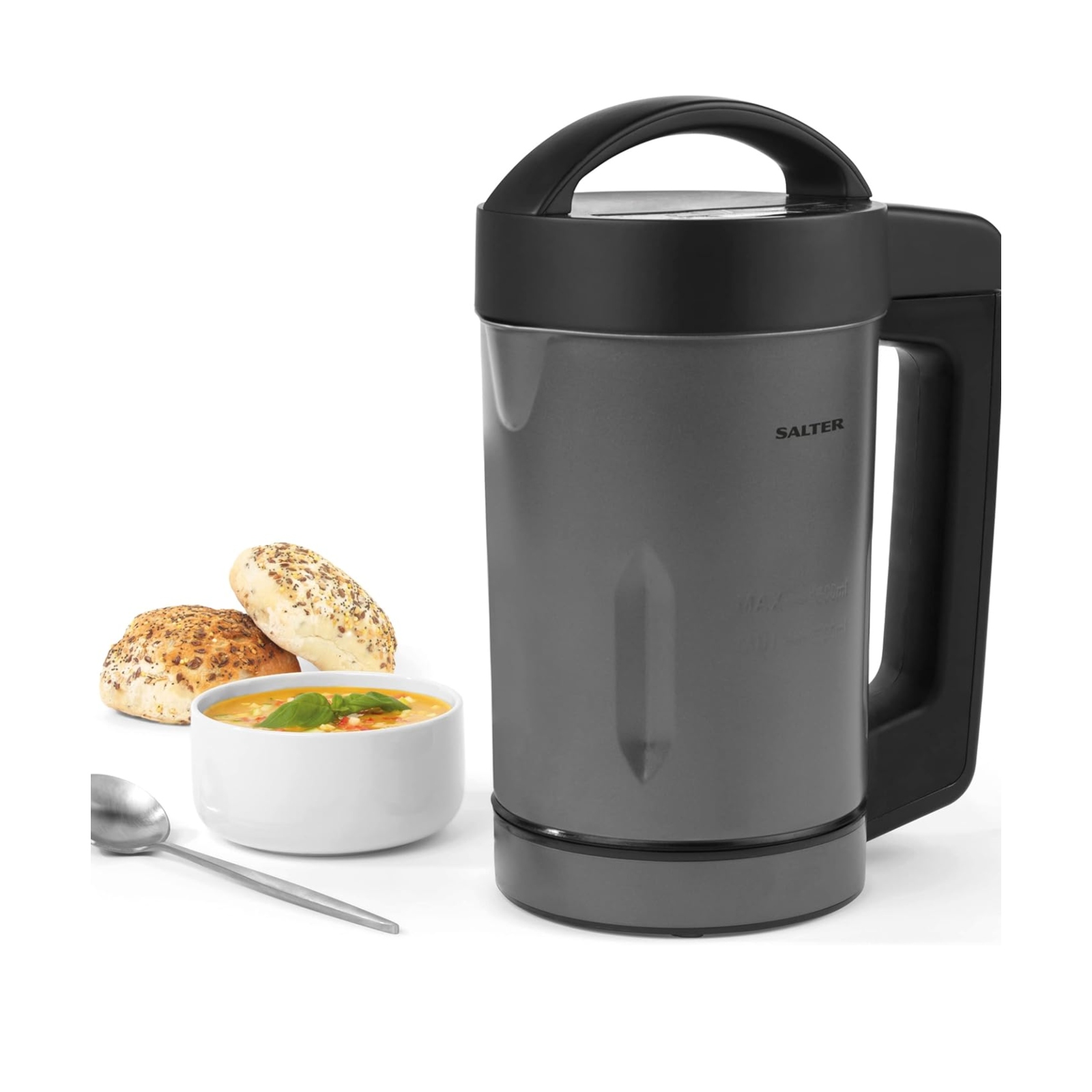 Salter EK5118GUNMETAL  Digital Soup Maker 1.6 L Gunmetal Grey