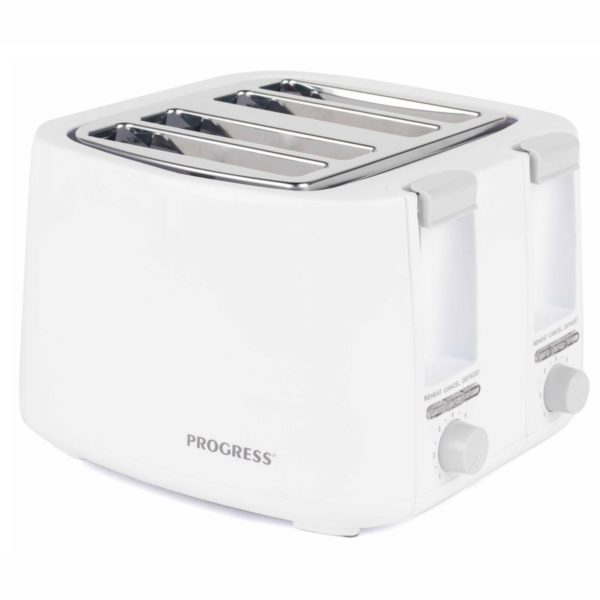 Progress EK3394P 4 Slice Toaster White