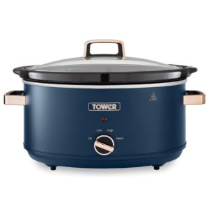 Tower T16043MNB Cavaletto 6.5litre Slow Cooker Midnight Blue Tower T16043MNB Cavaletto 6.5litre Slow Cooker Midnight Blue