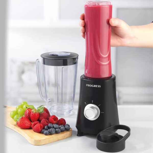 Progress EK4978PBLK Compact Blender To Go Black - Image 3