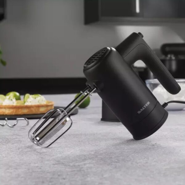 Salter EK5613BMBLK Kuro Hand Mixer Black