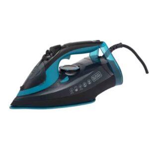 Black And Decker 2600W Steam Iron Black & Blue