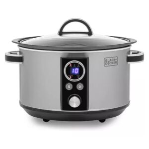 Black And Decker BXSC16045GB 6.5L Digital Sear And Stew Slow Cooker Black And Decker 6.5L Digital Sear And Stew Slow Cooker